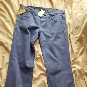 NWT Size S Tianello Purple Jeans Made in USA
